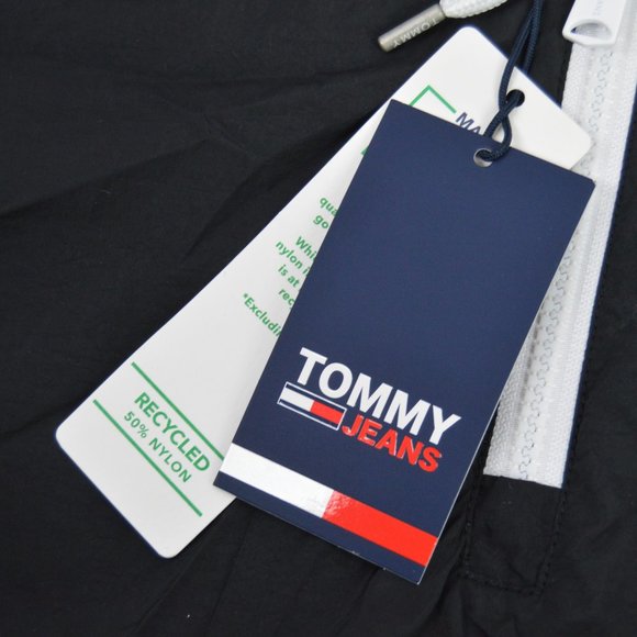 Tommy Jeans Modern Signature Womens Size Large L Lrg Pullover Windbreaker NWT - Picture 12 of 14